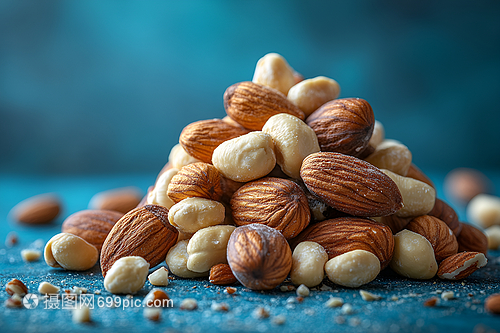 堅果堆疊 健康零食的藝術與營養新高度